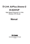 D-Link DI-824VUP User's Manual
