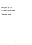 D-Link DI-701 User's Manual