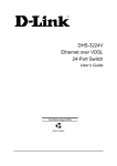 D-Link DHS-3224V User's Manual