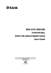 D-Link DES-1218 User's Manual