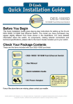 D-Link DES-1005D User's Manual