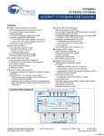 Cypress enCoRe CY7C64345 User's Manual