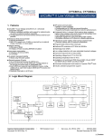 Cypress enCoRe CY7C601xx User's Manual