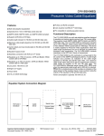 Cypress CYV15G0100EQ User's Manual