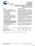 Cypress CY7C1442AV33 User's Manual