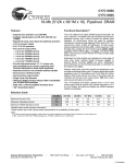 Cypress CY7C1380C User's Manual