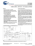 Cypress CY7C1362C User's Manual