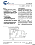 Cypress CY7C1356CV25 User's Manual