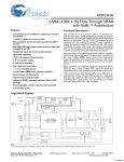 Cypress CY7C1231H User's Manual