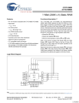 Cypress CY7C1006D User's Manual