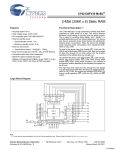 Cypress CY62138FV30 User's Manual