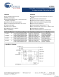 Cypress CY2291 User's Manual