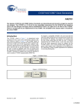 Cypress CY2071A User's Manual