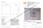 CyberData Wall Mount Adaptor 010882 User's Manual