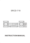 Curtis SRCD-719 User's Manual
