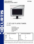 Curtis RT705A User's Manual