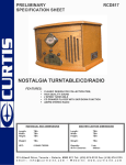 Curtis RCD817 User's Manual