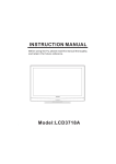 Curtis LCD3718A User's Manual