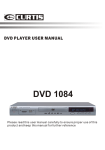 Curtis DVD 1084 User's Manual