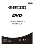Curtis DV1054HDUK User's Manual