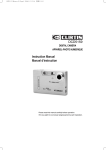 Curtis International Digital Camera User's Manual