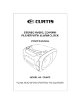 Curtis CR4975 User's Manual
