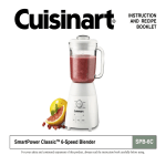 Cuisinart SPB-6C User's Manual