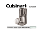 Cuisinart DTC-950 User's Manual