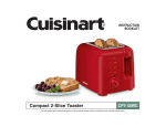 Cuisinart CPT-120RC User's Manual