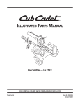 Cub Cadet LS 27 CC User's Manual