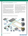 Crestron electronic Isys TPS-3000 User's Manual