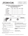 Cres Cor R171S1828 User's Manual