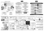 Creda W200FW User's Manual