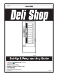 Crane Merchandising Systems Oven Accessories 436 User's Manual