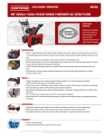 Craftsman 208cc Specifications