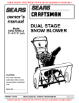 Craftsman C950-52930-0 User's Manual