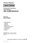 Craftsman 919.72755 User's Manual