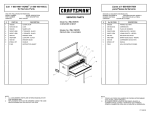 Craftsman 3-Drawer Use & Care Manual