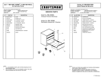 Craftsman 3-Drawer Service Parts