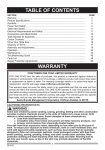Craftsman 10" Compact Sliding Compound Miter Saw Manufacturer's Warranty