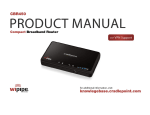 CradlePoint WIPIPE CBR450 User's Manual