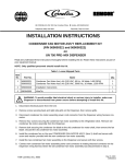 Cornelius Agitator Motor Universal 750 User's Manual