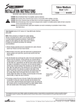 Cooper Lighting TMU/TLU User's Manual