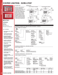 Cooper Lighting Sure-Lites ES Series User's Manual