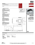 Cooper Lighting QCT903IC User's Manual