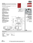 Cooper Lighting QCT901MH User's Manual