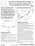 Cooper Lighting QCM5002 User's Manual