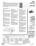 Cooper Lighting FMWCC37 User's Manual