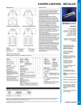 Cooper Lighting EP3GAX User's Manual