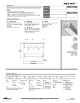 Cooper Lighting 44-DS User's Manual